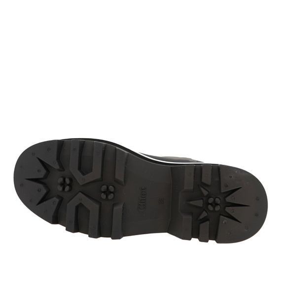 Chloé Raina Rain Boots Black Rubber Size 38 New - Picture 6 of 6